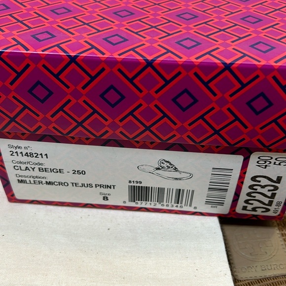TORY BURCH MILLER SANDAL SZ 8 - Picture 15 of 16